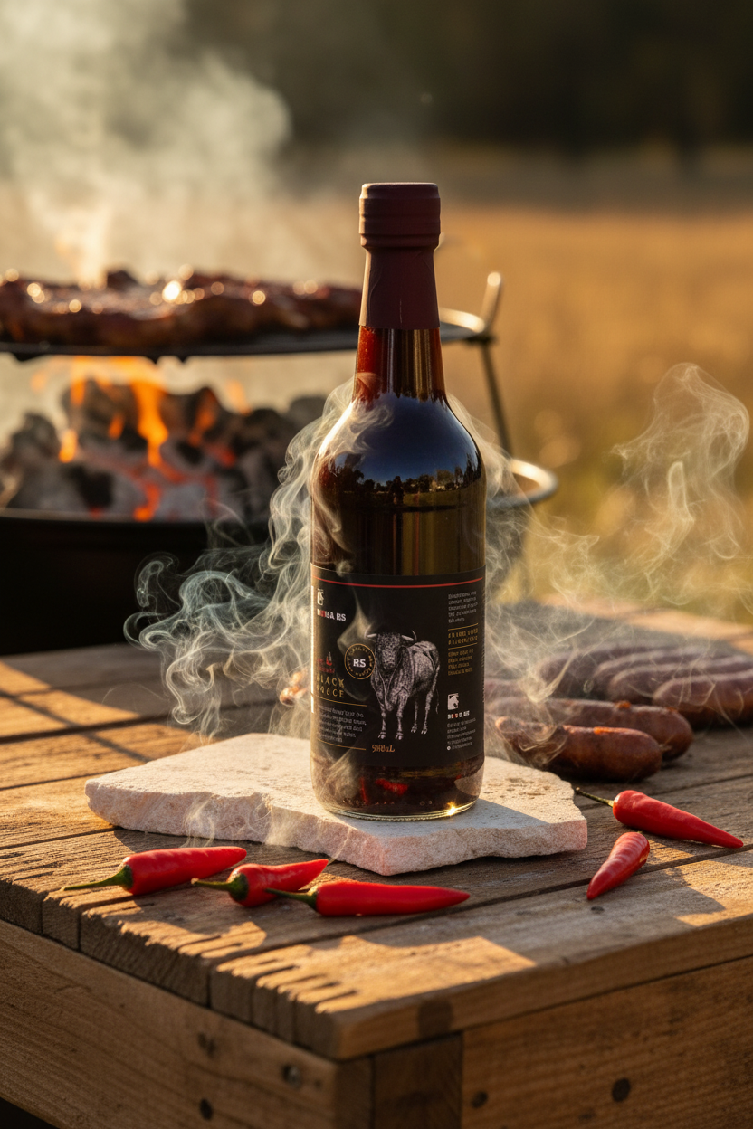 Smoked Hot 500ml BBQ chilli smoke