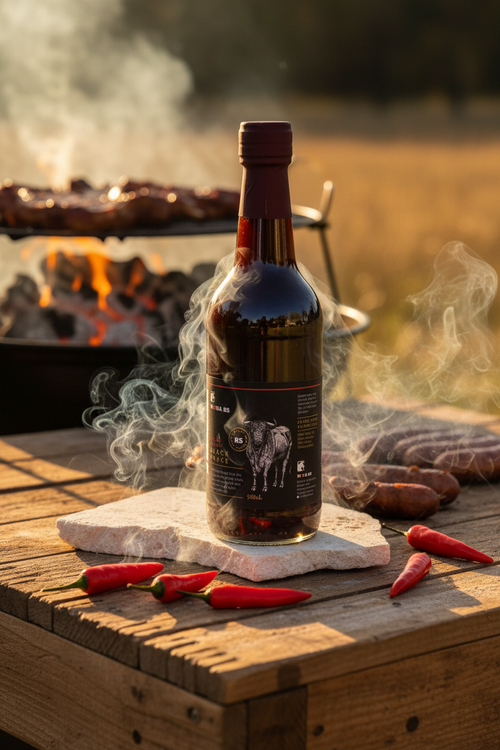 Smoked Hot 500ml BBQ chilli smoke